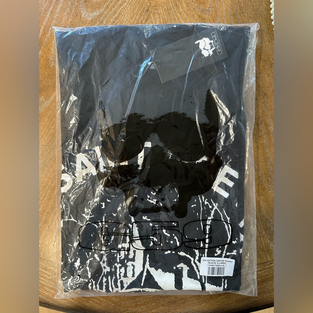 G59 Salvation Center T-Shirt, Black, size XL